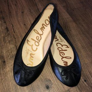 EEUC Sam Edelman Felicia Ballet Black Flats sz 6